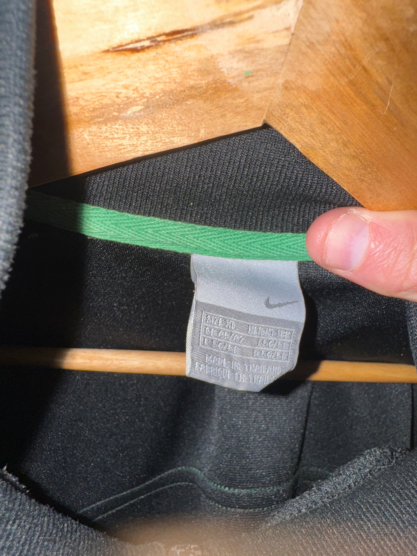 Celtic Nike track zipper xlarge (fits like large)