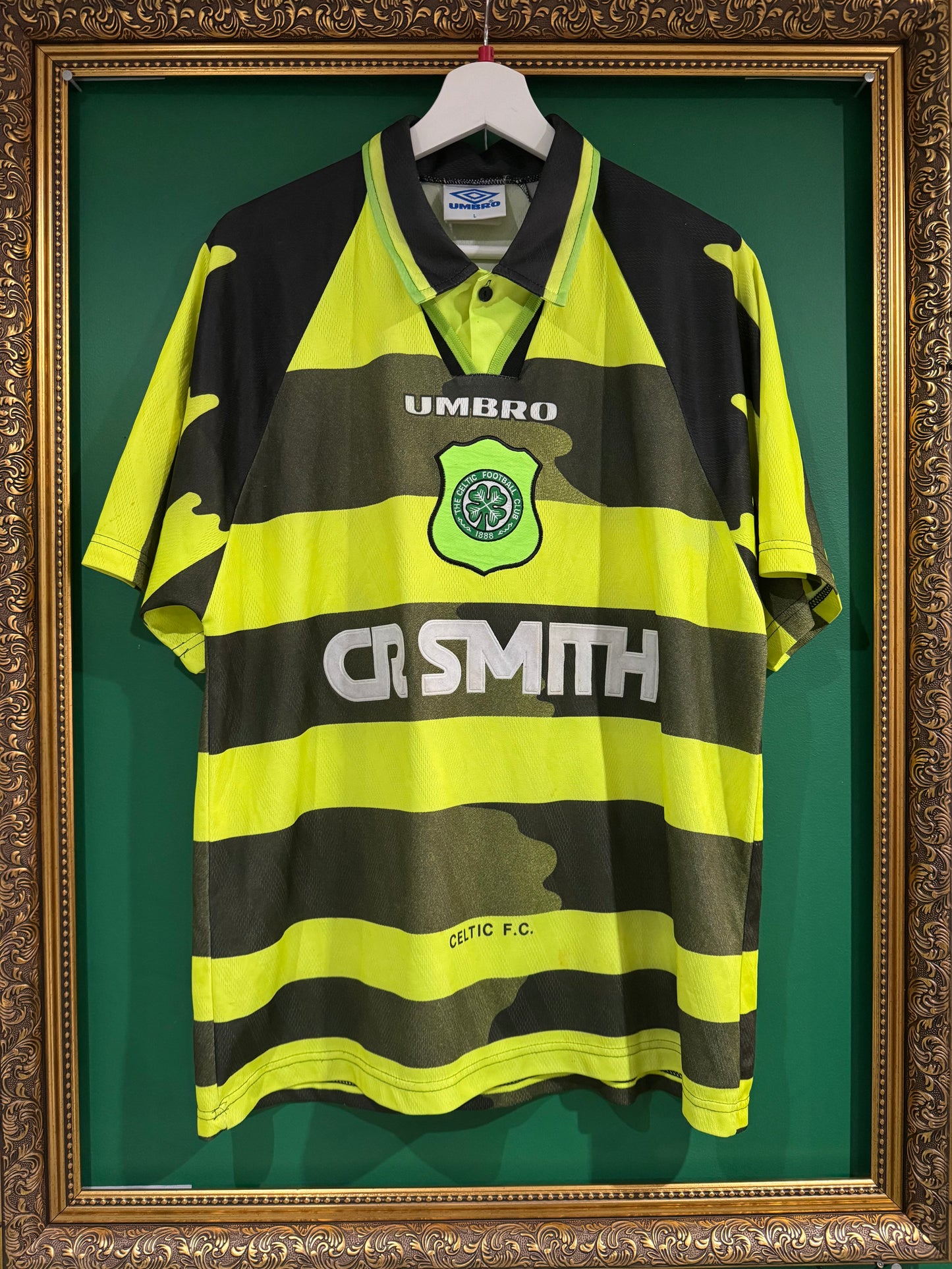 Celtic 1996/97 away shirt large Di Canio 7