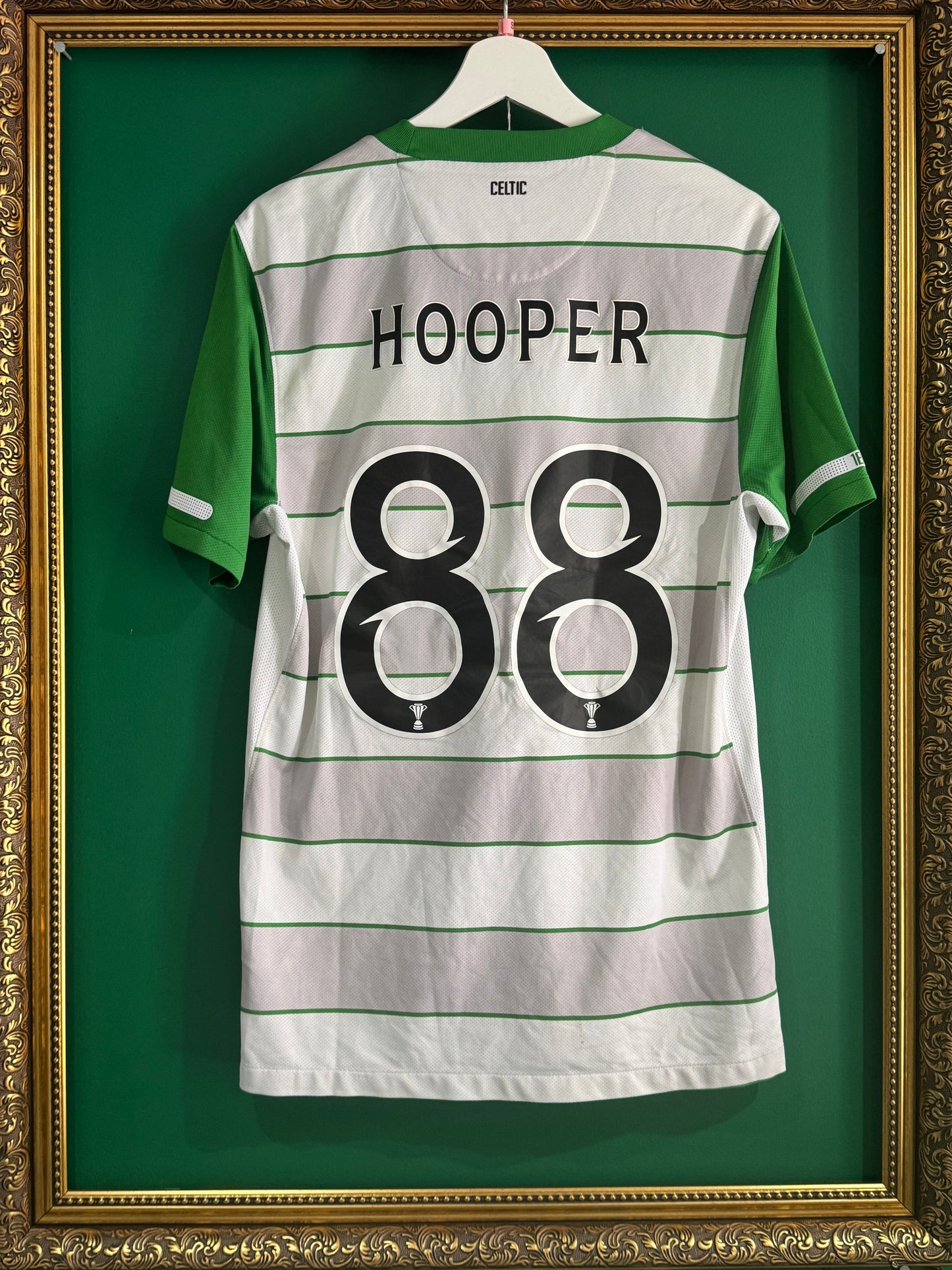 Celtic 2011/12 home shirt small Hooper 88