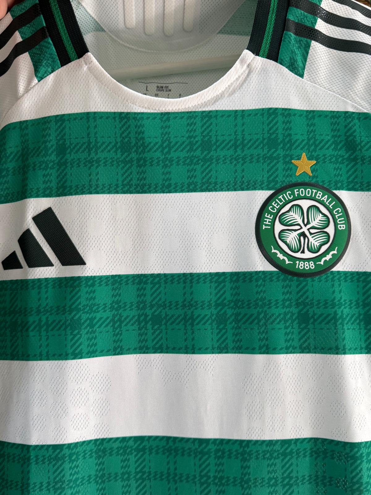 Celtic home 2025/26 Elite Matchshirt pre season Large 4 unsponsored