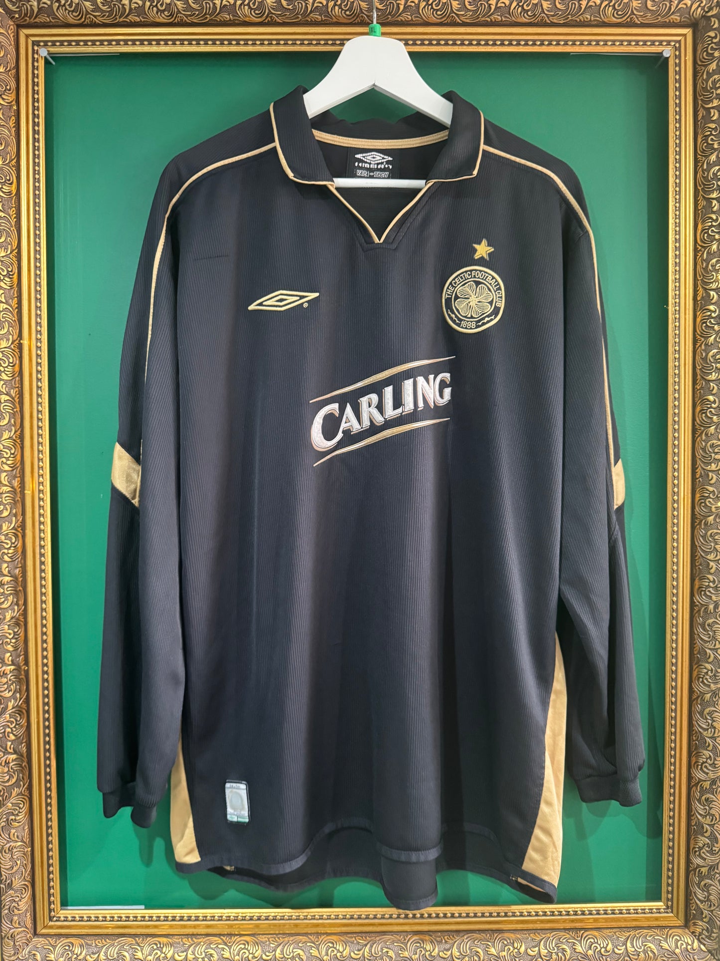 Celtic 2003/04 away shirt xlarge ls