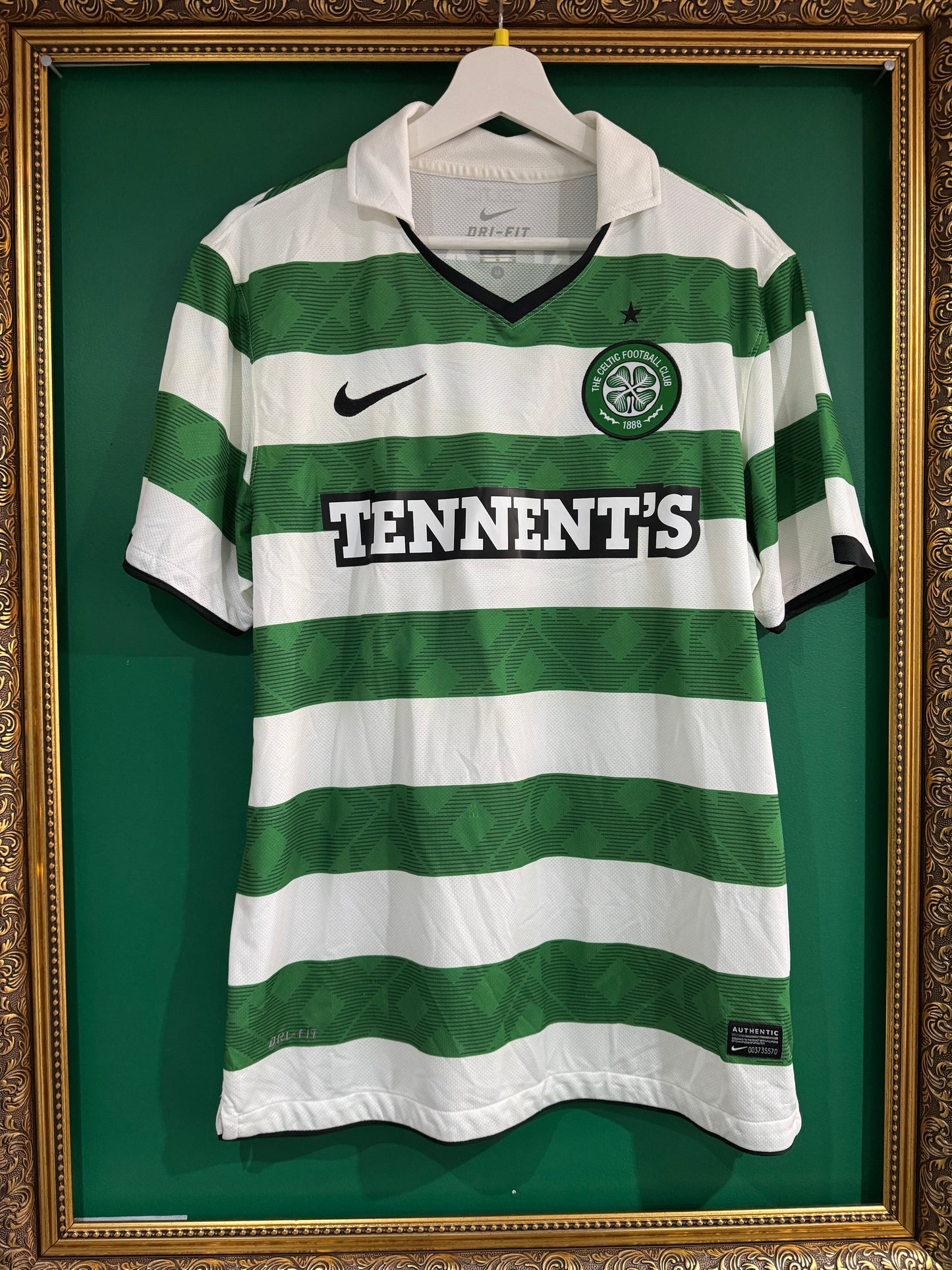 Celtic 2010/12 home shirt medium Wanyama 67