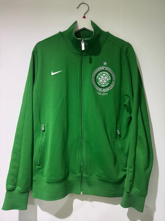 Celtic 125th anniversary zip track jacket large