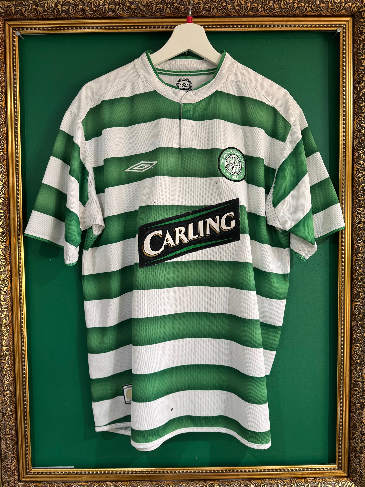 Celtic 2003/04 home shirt large