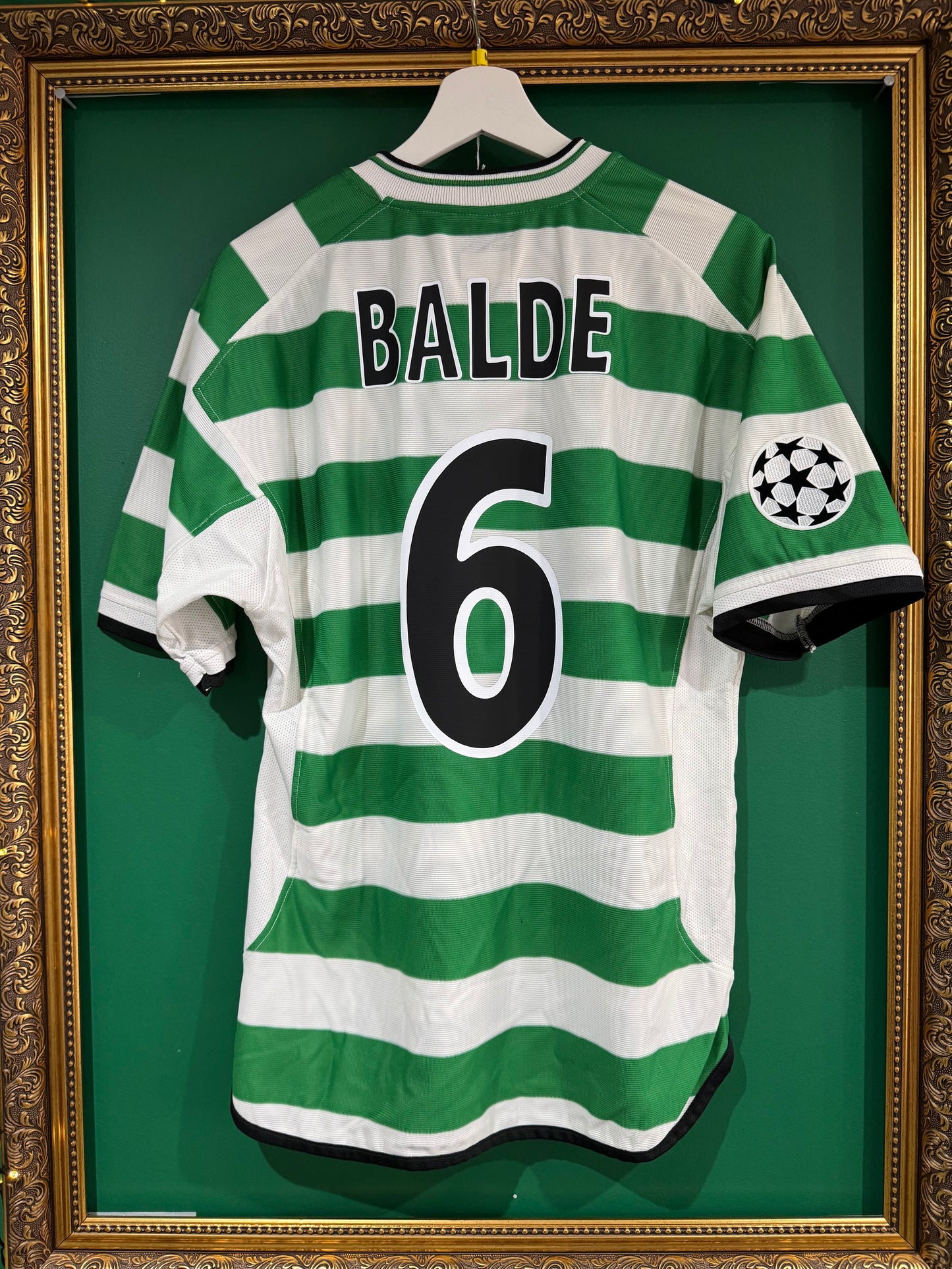 Celtic 2001/03 home shirt medium Balde 6