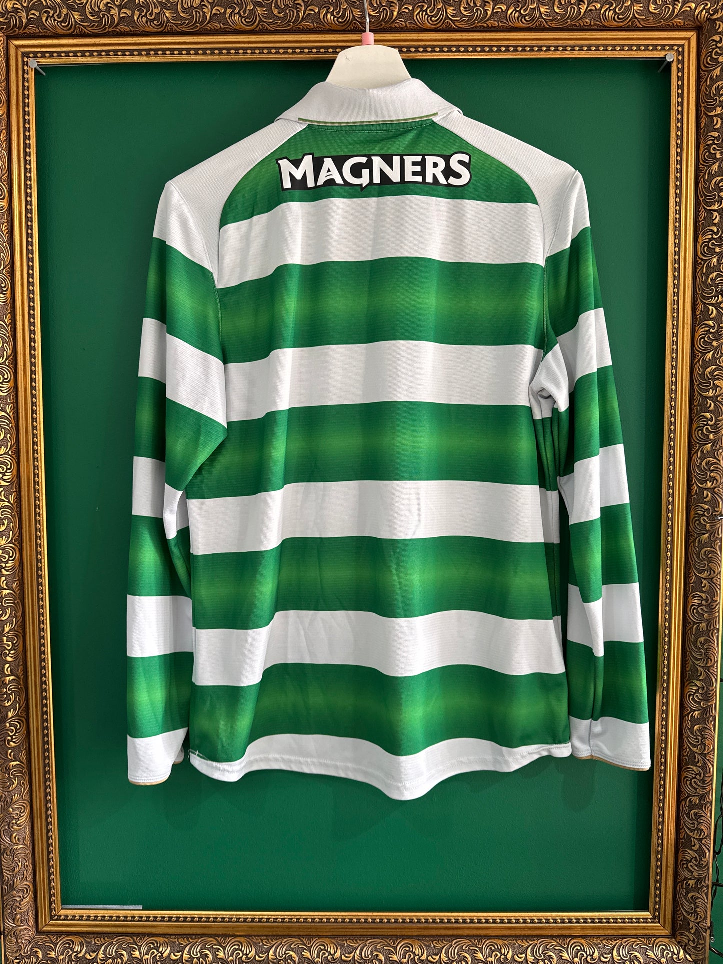 Celtic 2016/17 home shirt small ls