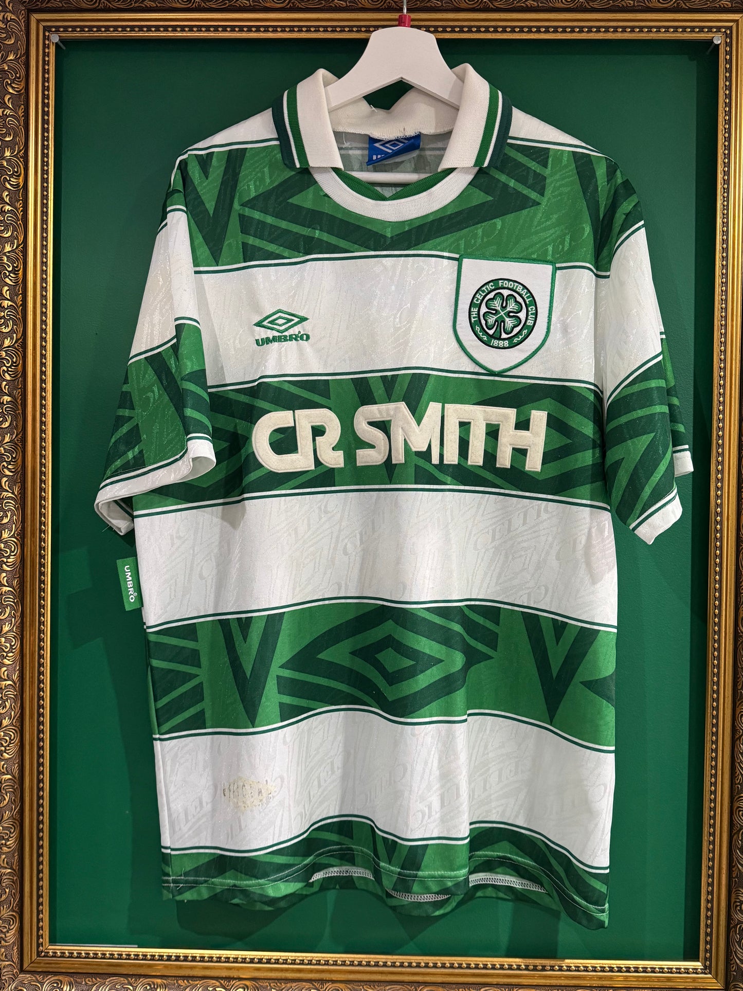 Celtic 1993/95 home shirt large