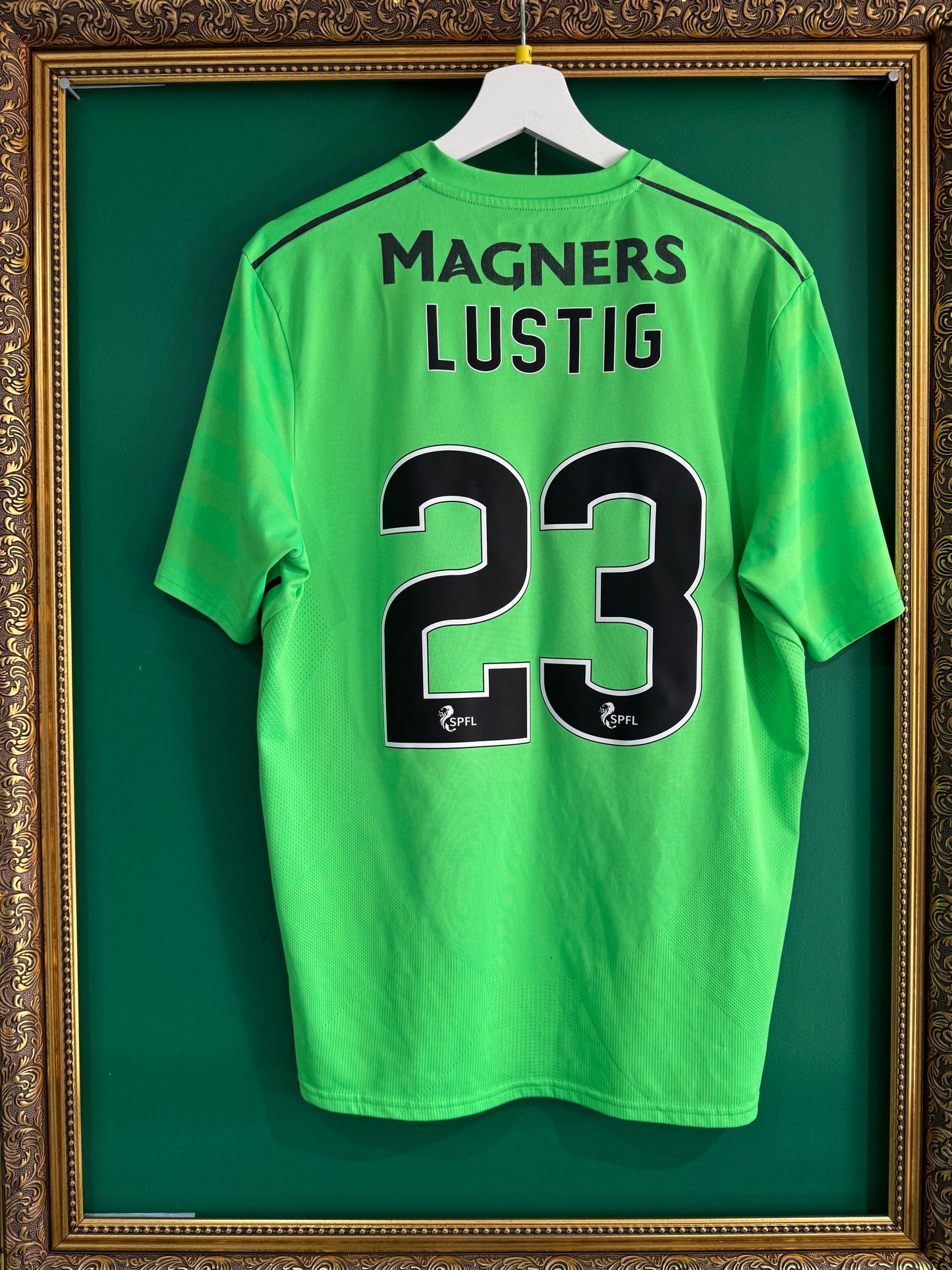 Celtic 2017/18 third shirt medium Lustig 23