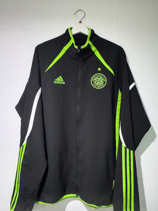Celtic adidas teamgiest track zipper top large