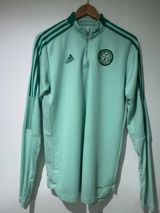 Celtic adidas track zip top medium