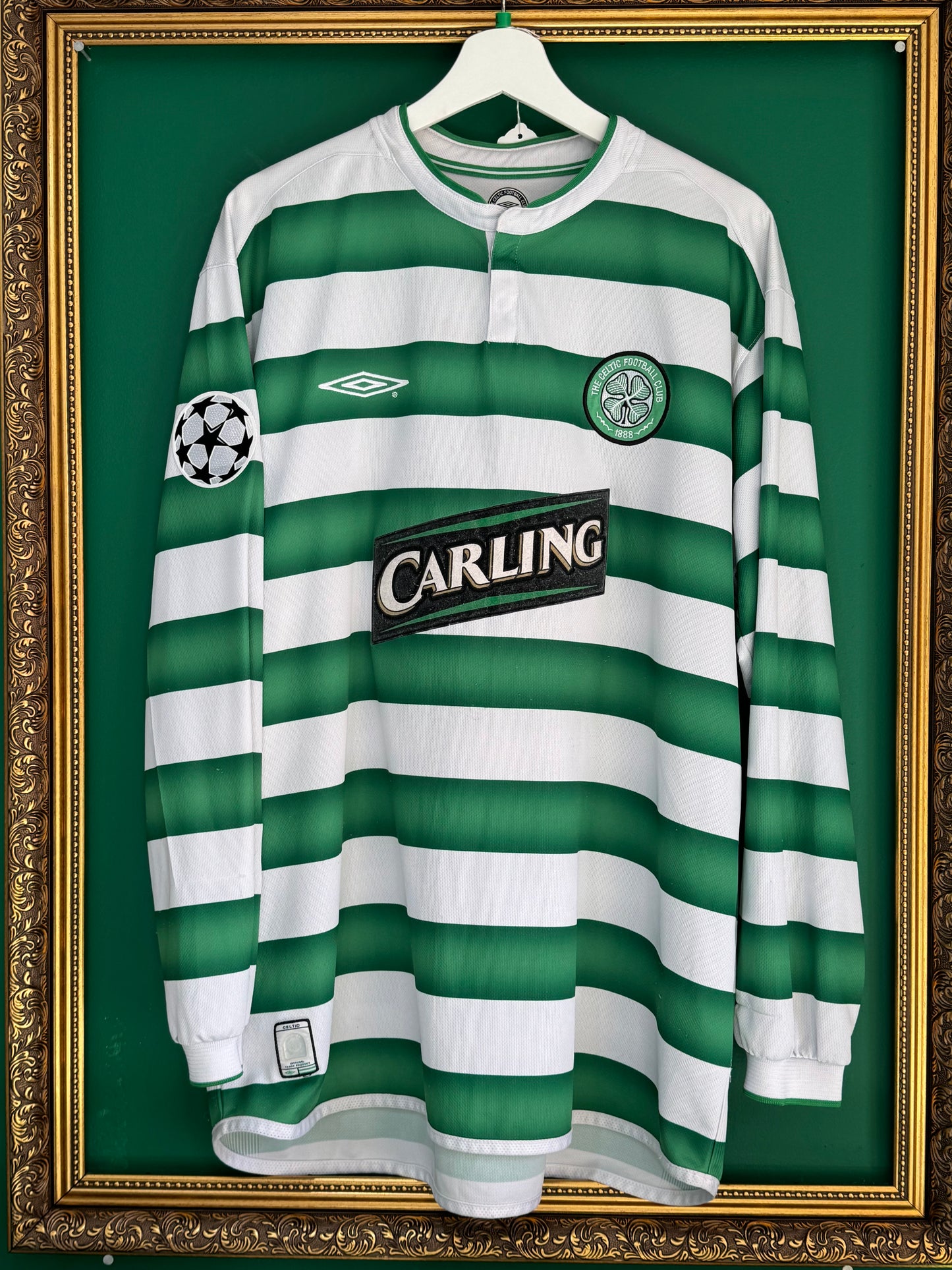 Celtic 2003/04 home xlarge Sutton 9