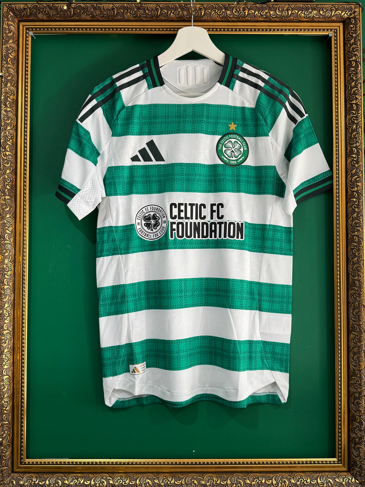 Celtic 2025/26 home shirt Elite matchshirt small 23 (Tounekti)