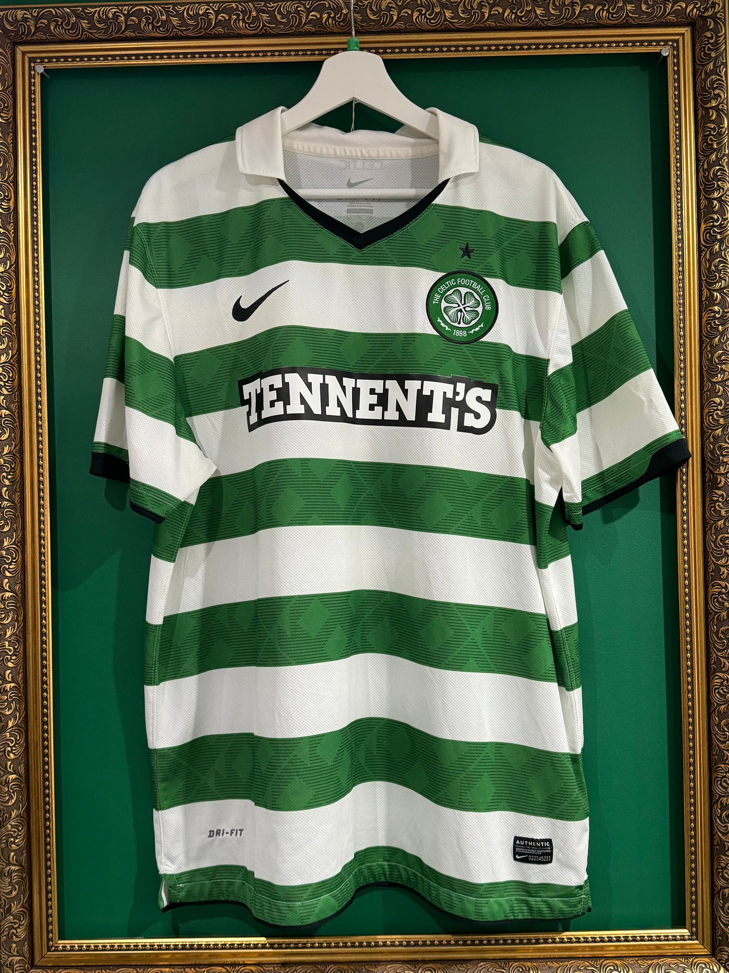 Celtic 2011/12 home xlarge Stokes 10