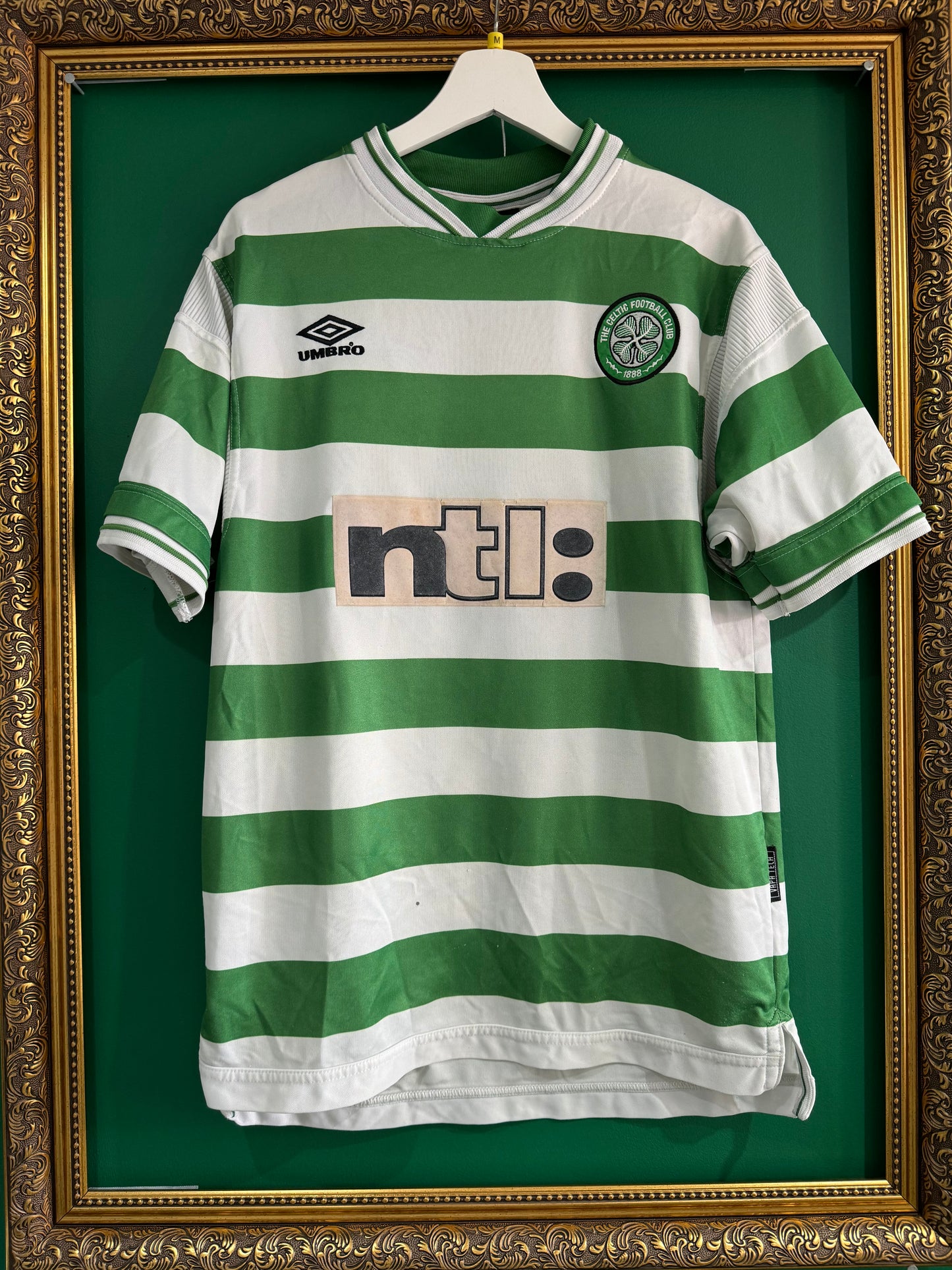 Celtic 1999/01 home medium Larsson 7