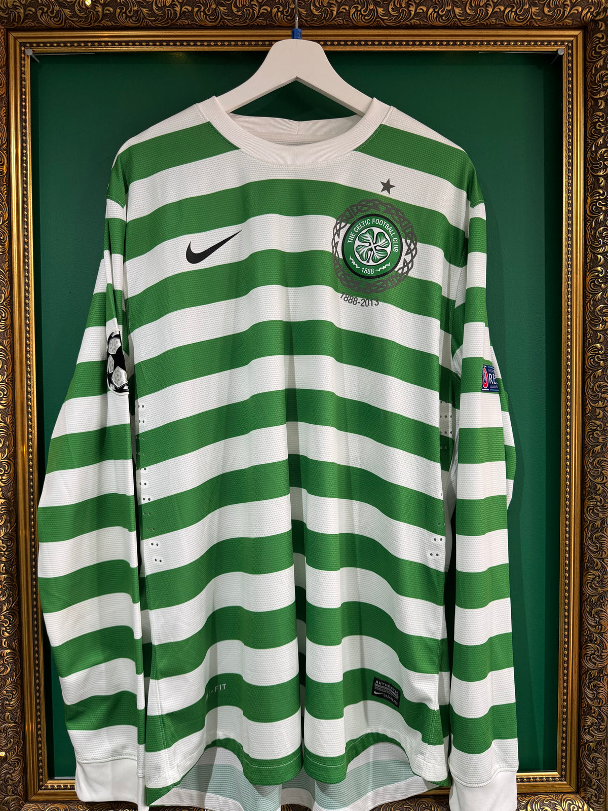Celtic 2012/13 home player match issue home shirt xxl ls 15