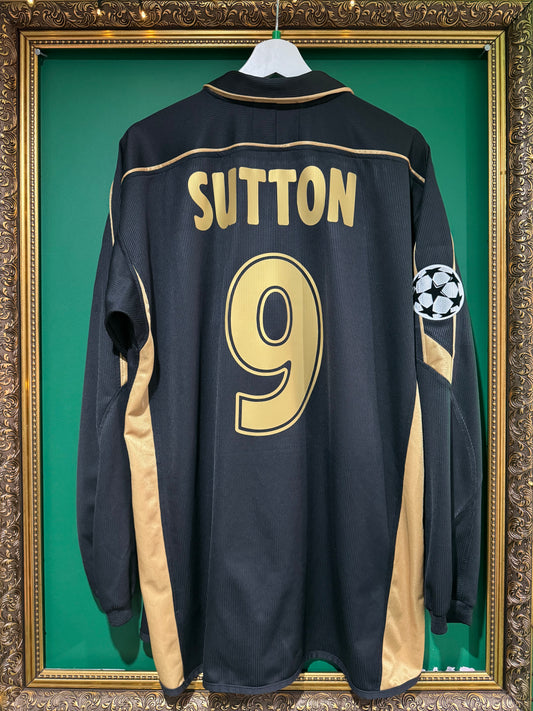 Celtic 2003/04 away shirt xlarge ls Sutton 9