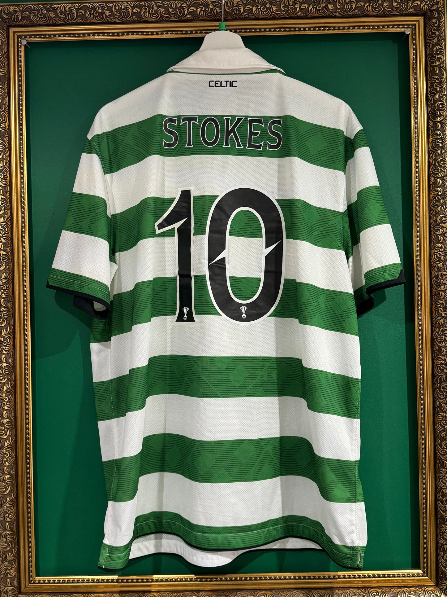 Celtic 2011/12 home xlarge Stokes 10