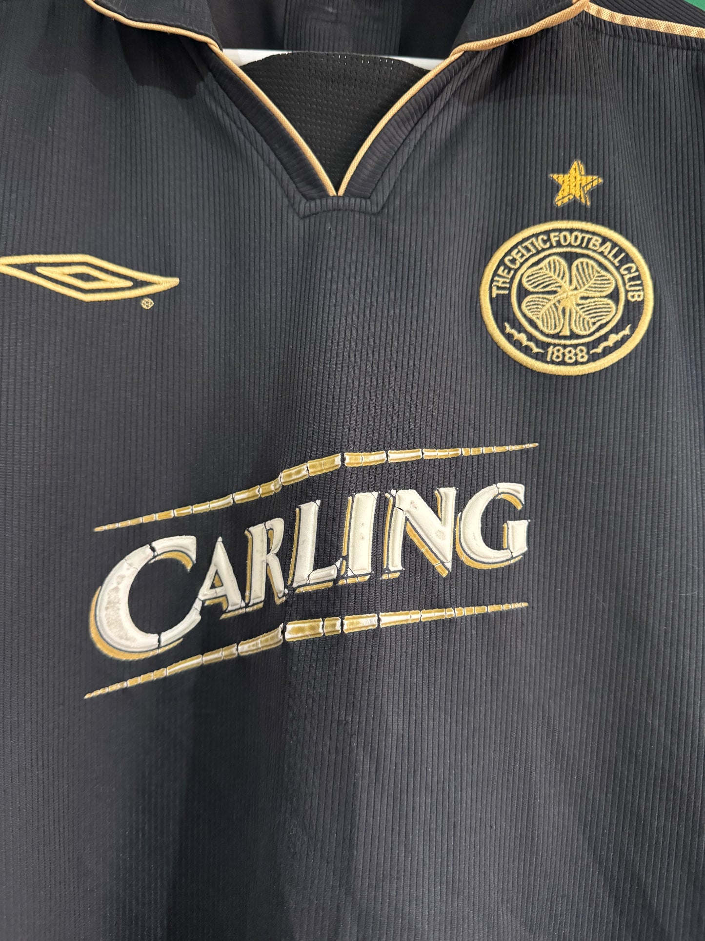 Celtic 2003/04 away shirt medium ls