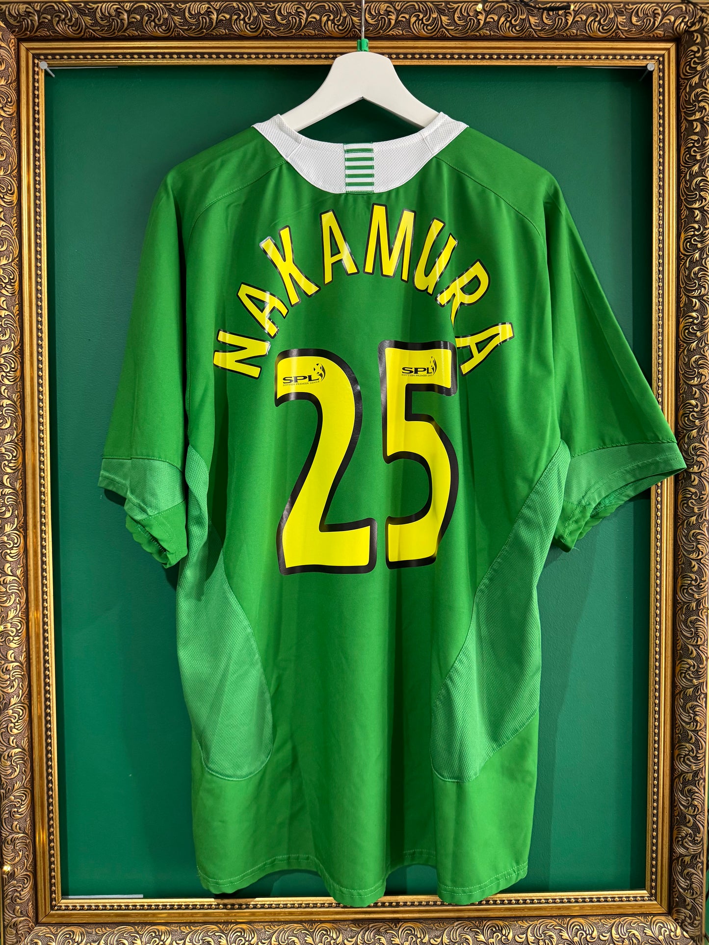 Celtic 2005/06 away shirt xlarge Nakamura 25