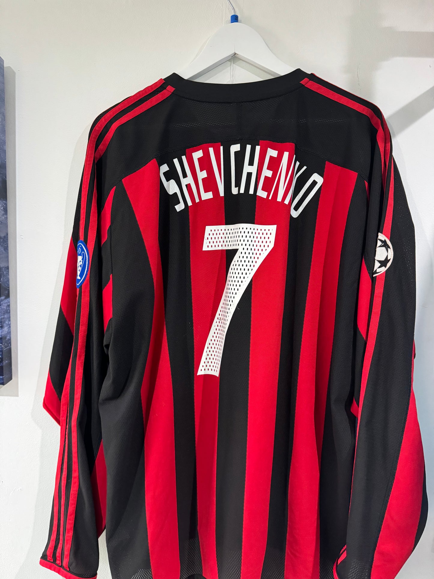 Ac Milan 2003/04 home xxlarge Shevchenko 7 ls