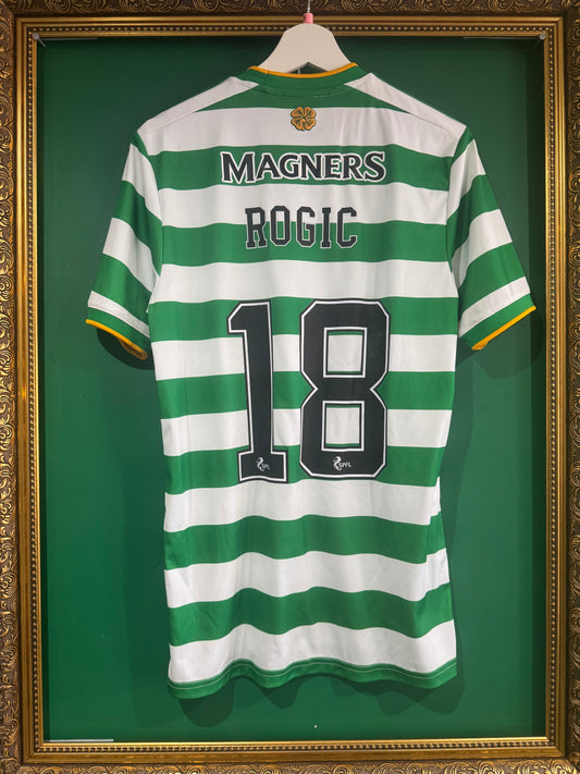 Celtic 2020/21 home shirt small Rogic 18