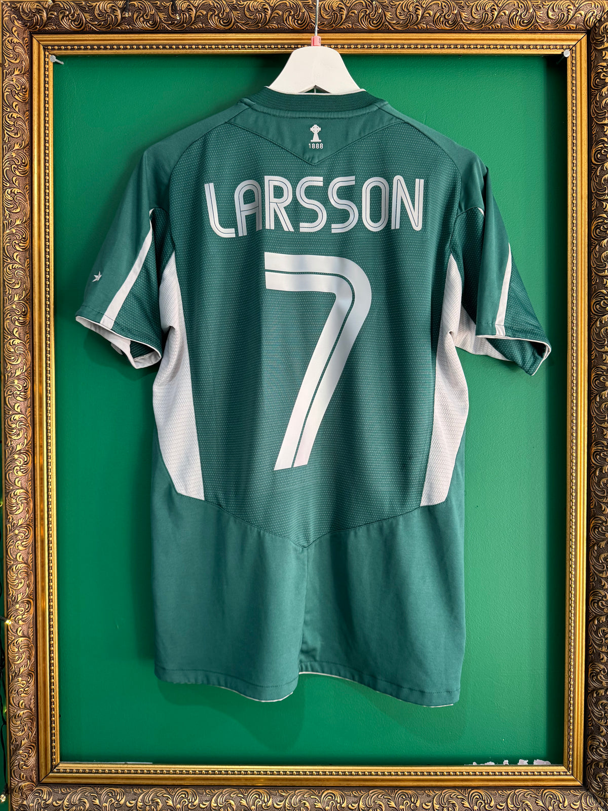 Celtic 2004/05 away shirt small Larsson 7