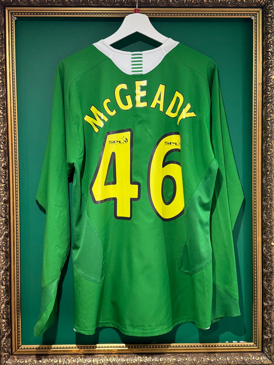 Celtic 2005/06 away large ls McGeady 46