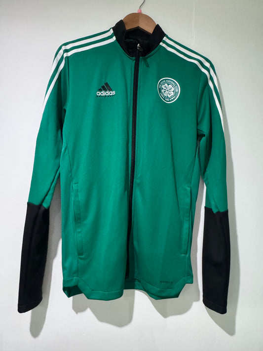 Celtic adidas track top zipper small