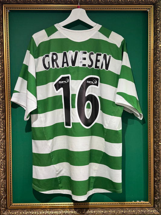 Celtic 2005/07 home large Gravesen 16