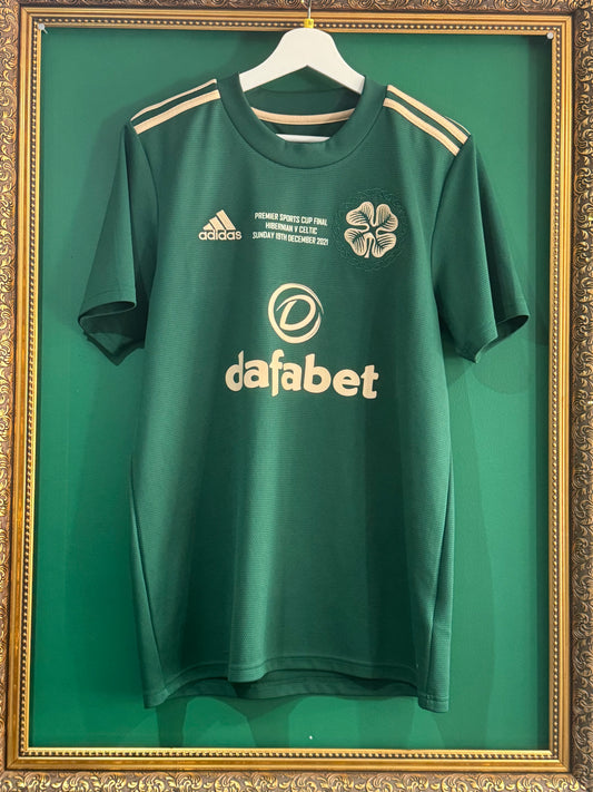 Celtic 2021/22 away shirt medium Kyogo 8 (cup final embroidery)