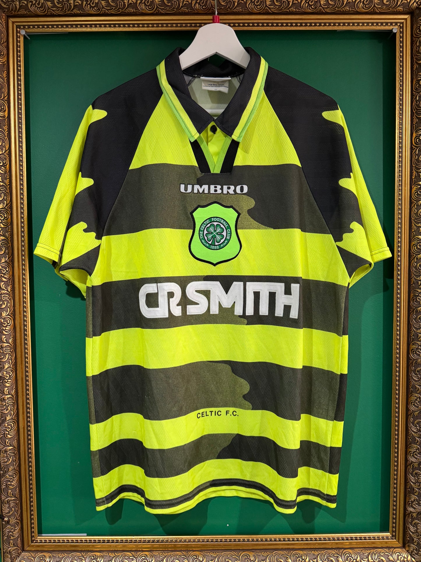 Celtic 1996/97 away shirt large Di Canio 7