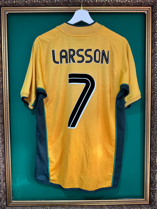 Celtic 2002/03 away medium Larsson 7