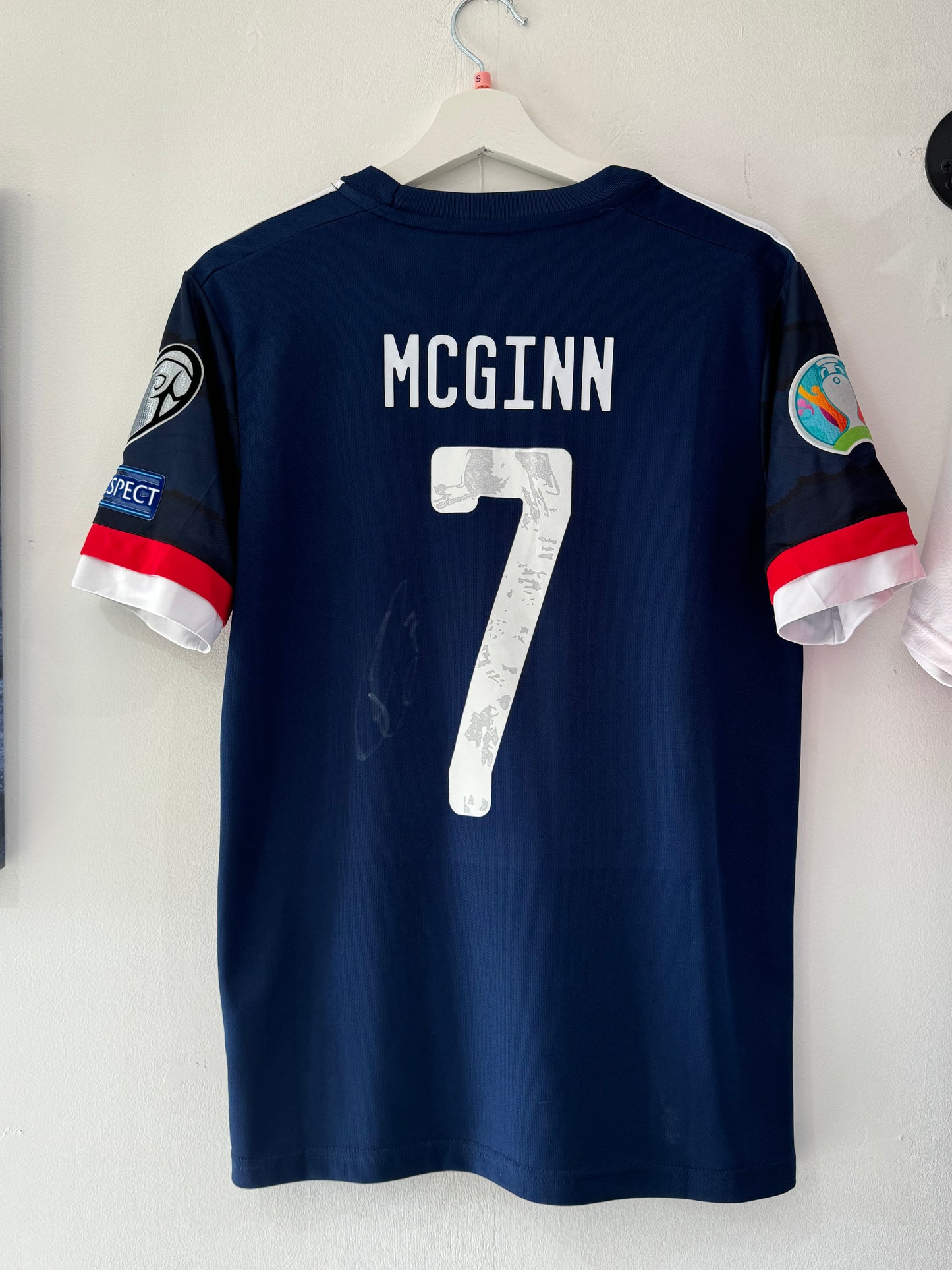 Scotland 2020 home McGinn signed small