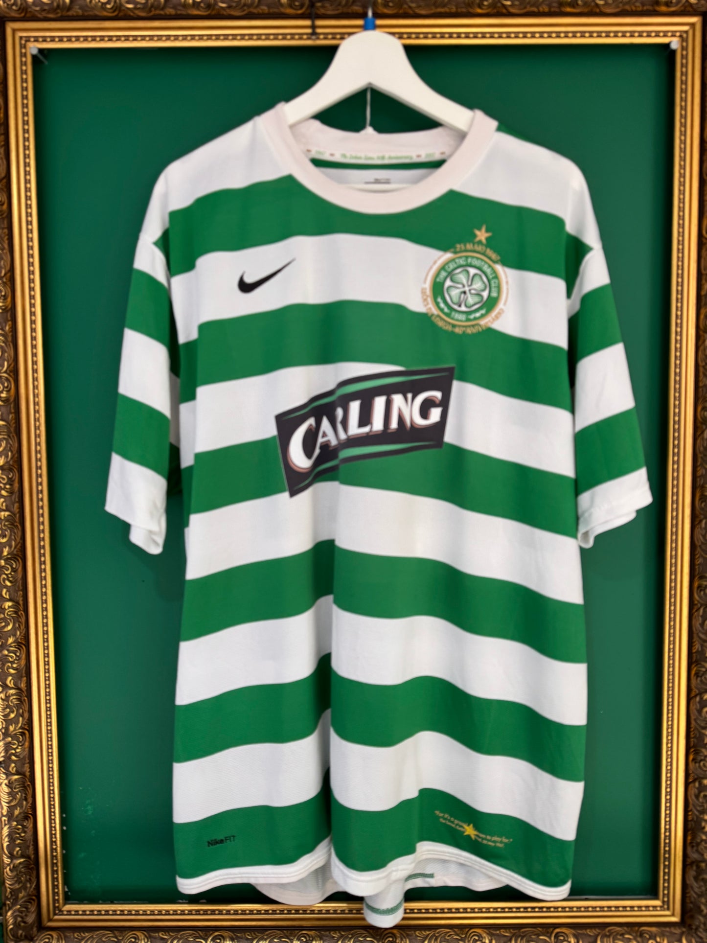 Celtic 2007/08 home xxlarge Samaras 9