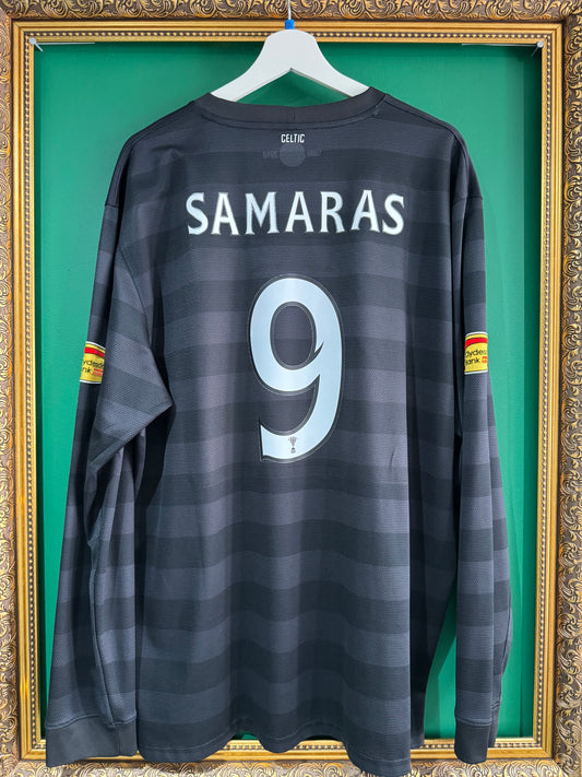 Celtic 2012/13 away shirt xxlarge ls Samaras 9