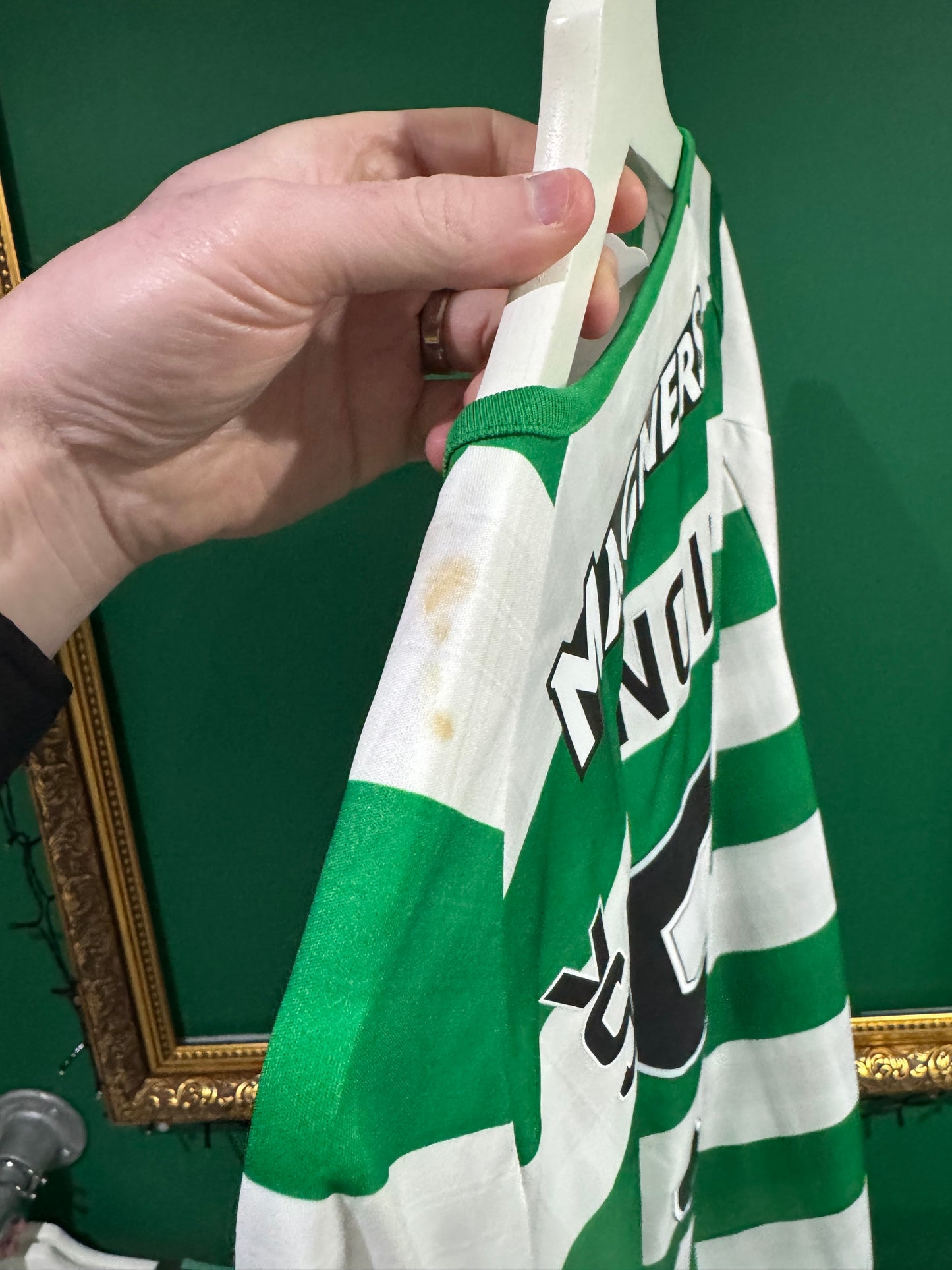 Celtic 2018/19 home medium Simunovic 5 matchworn