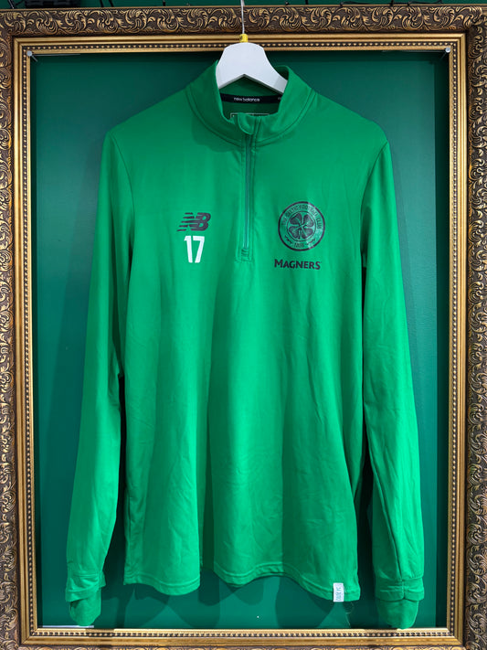 Ryan Christie worn training half zip top medium