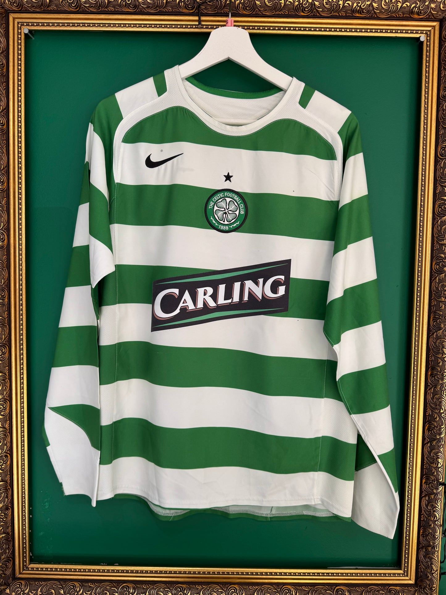 Celtic 2006/07 home small Ls Nakamura 25