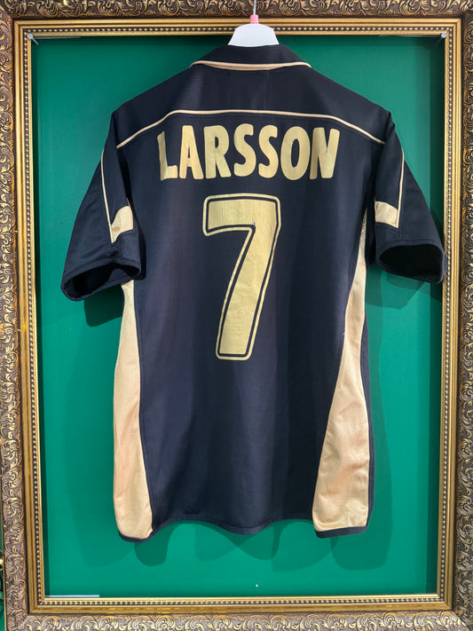 Celtic 2003/04 away shirt small Larsson 7