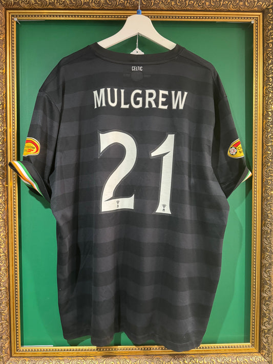 Celtic 2012/13 away shirt xxlarge Mulgrew 21