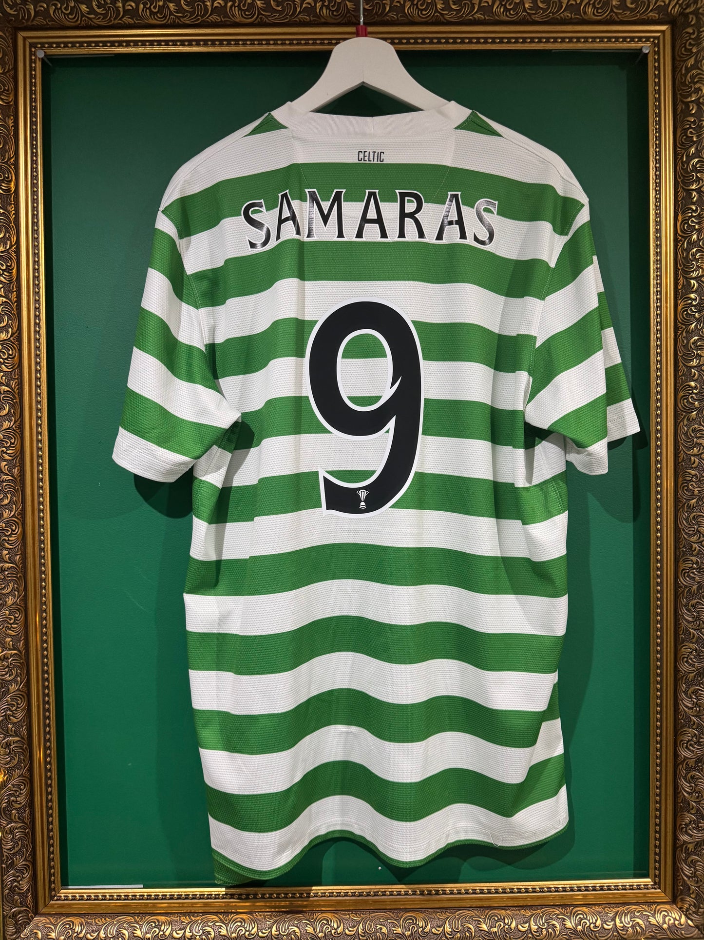 Celtic 2012/13 home shirt large Samaras 9