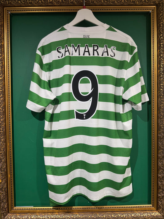 Celtic 2012/13 home shirt large Samaras 9
