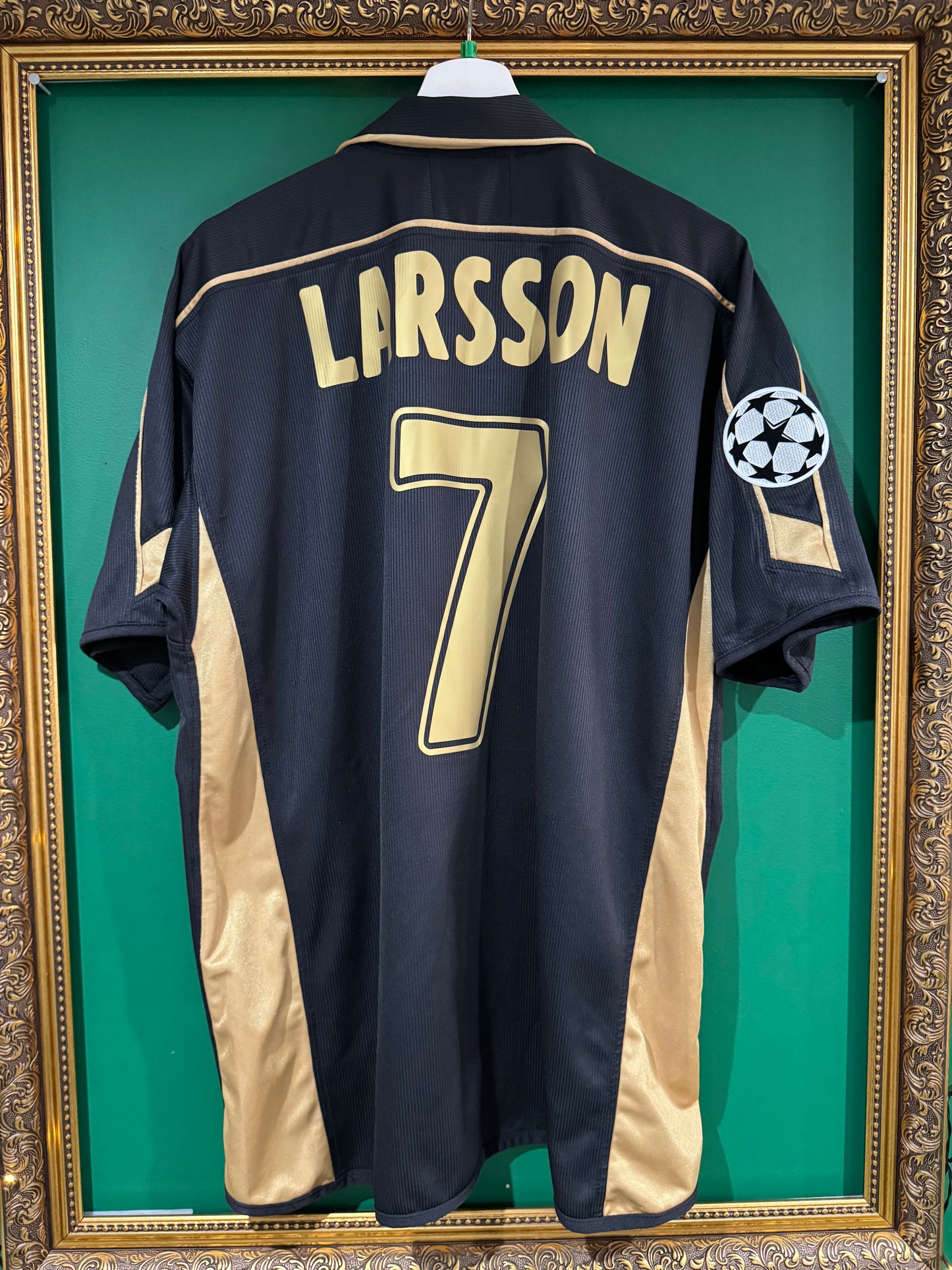 Celtic 2003/04 away shirt xlarge Larsson 7