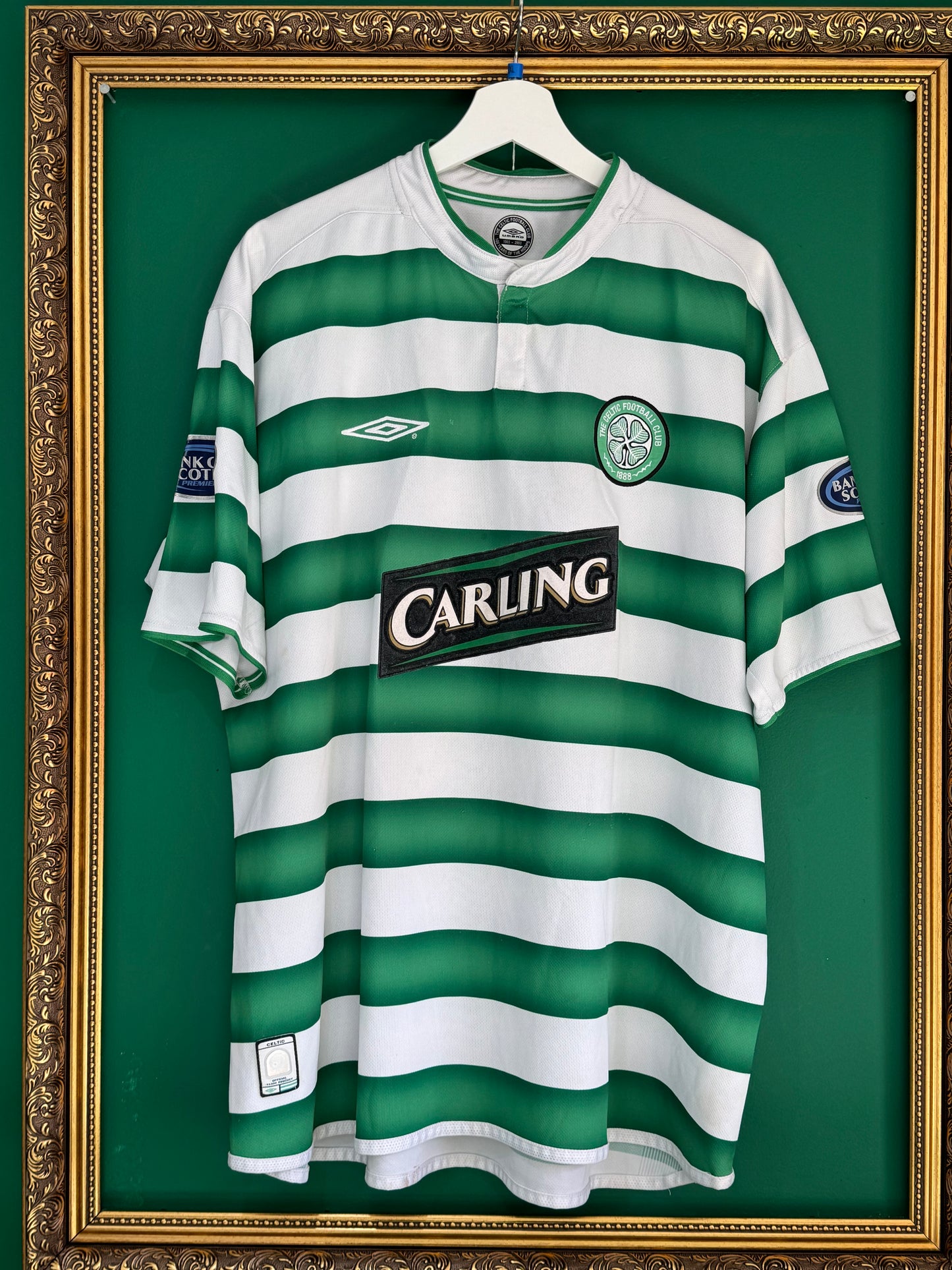 Celtic 2003/04 home Maloney 29 xxl