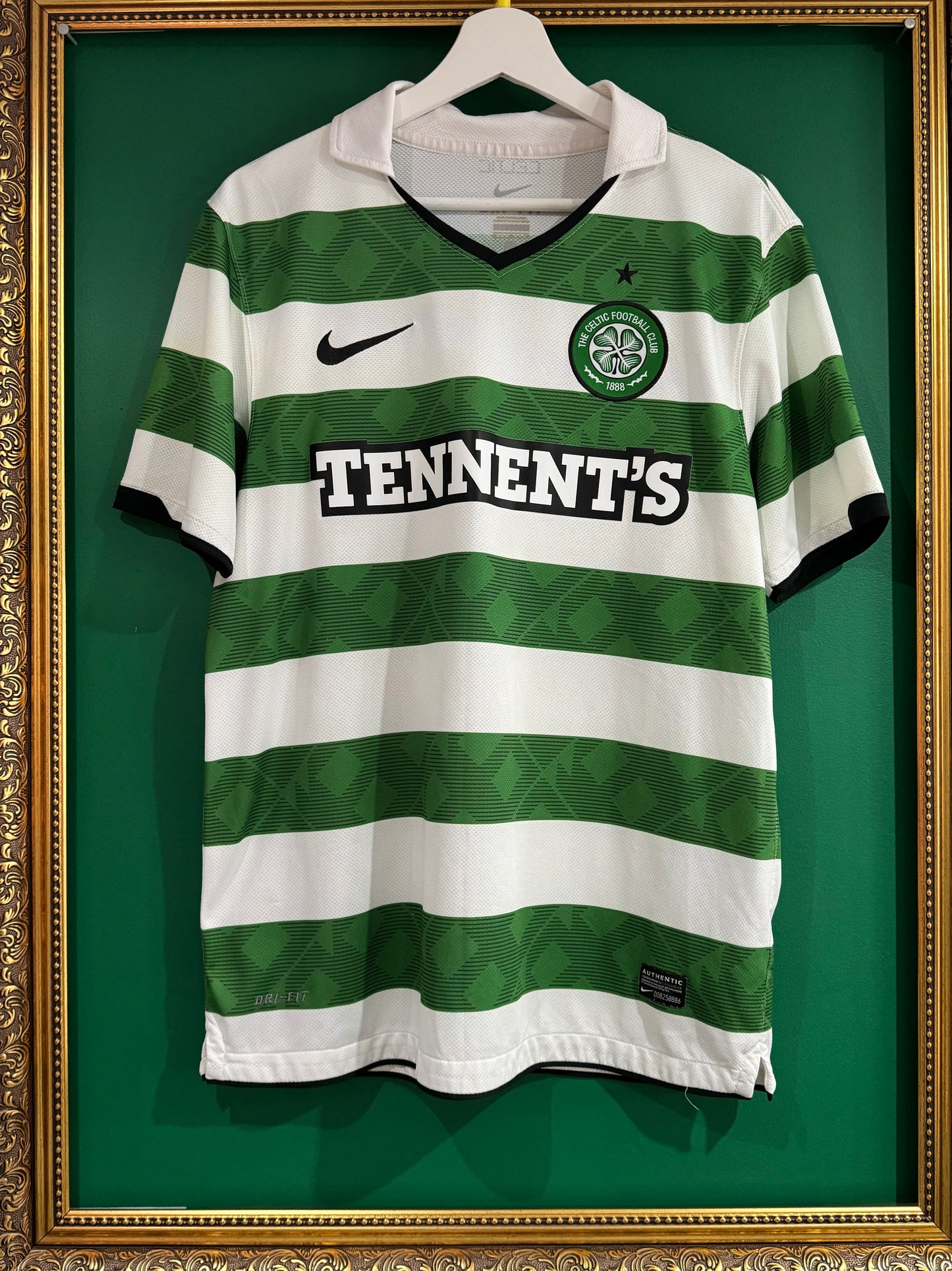 Celtic 2011/12 home shirt medium Forrest 49