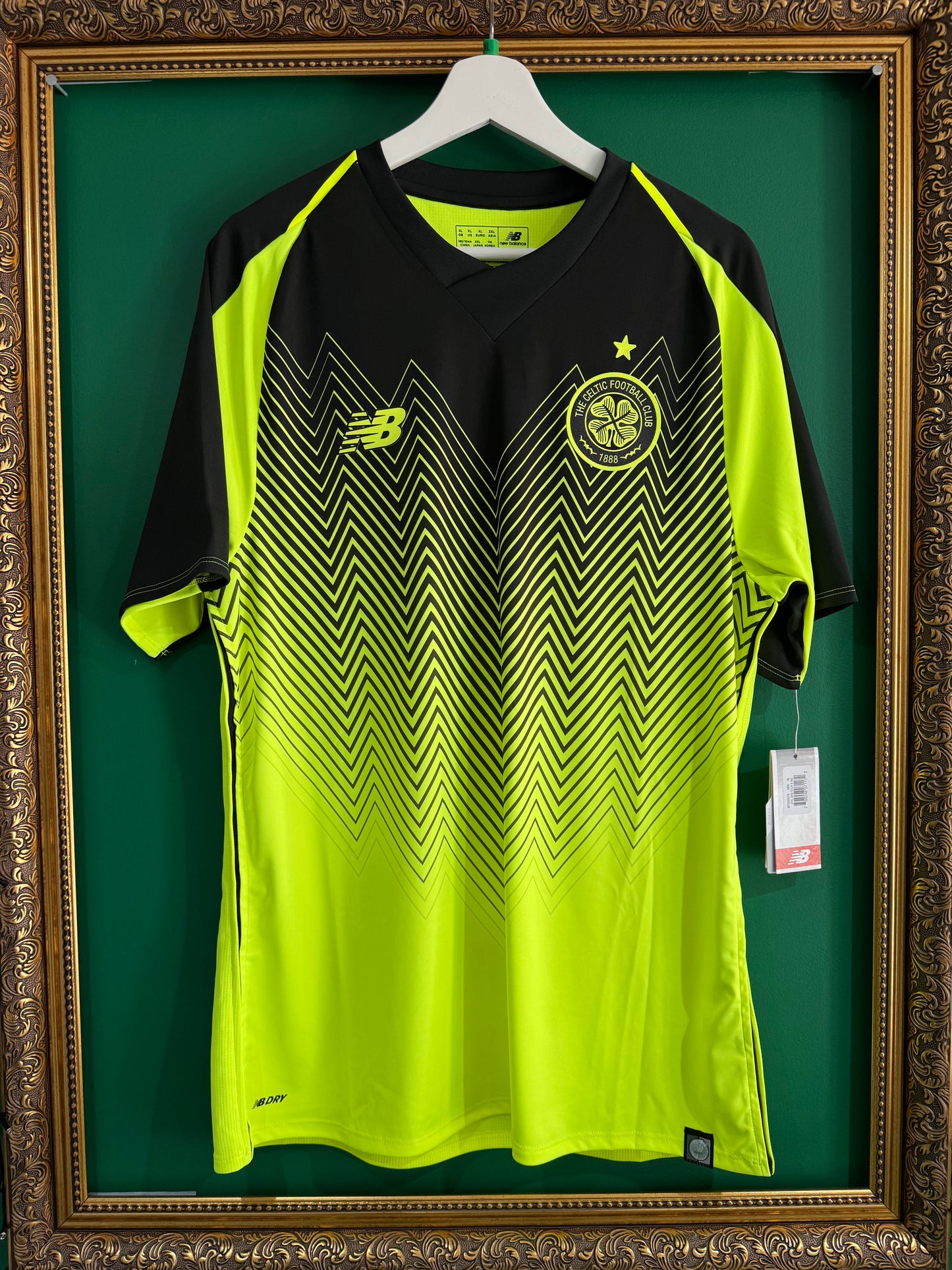 Celtic 2018/19 third xlarge player issue unsponsored BNWT