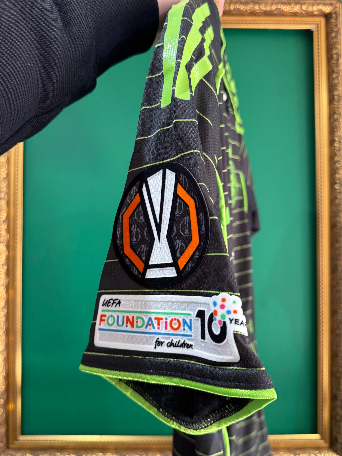 Celtic 2025/26 away elite European matchshirt small 14 (McCowan)