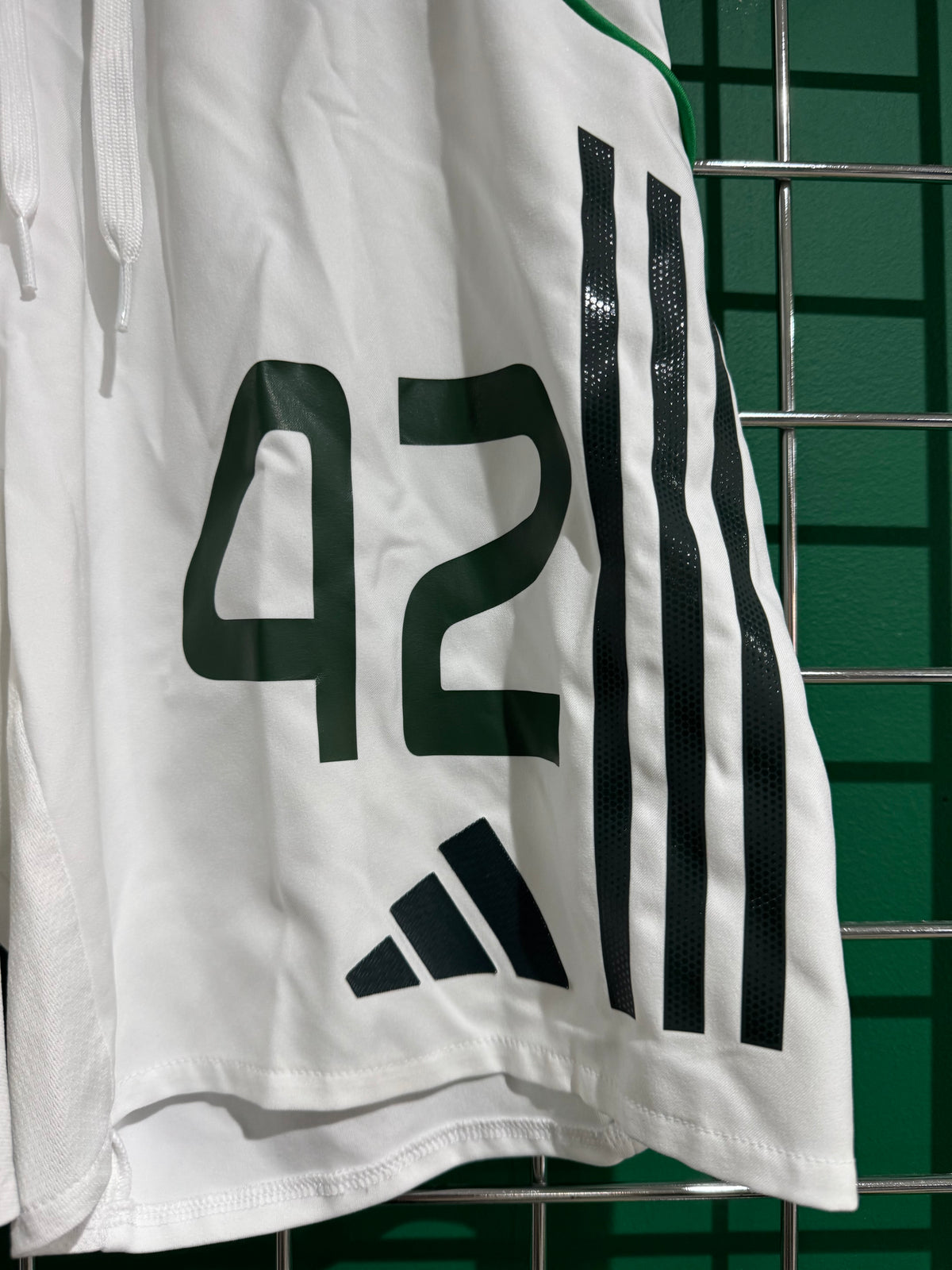 Celtic home European Match shorts small McGregor 42