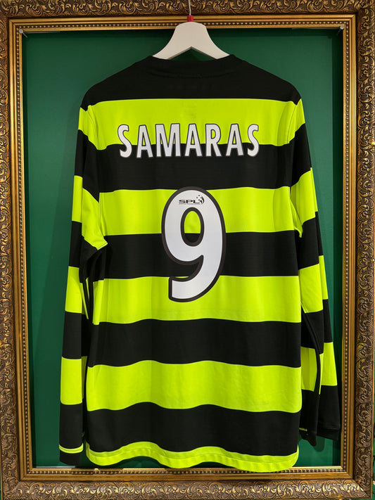 Celtic 2009/10 away shirt large Samaras 9