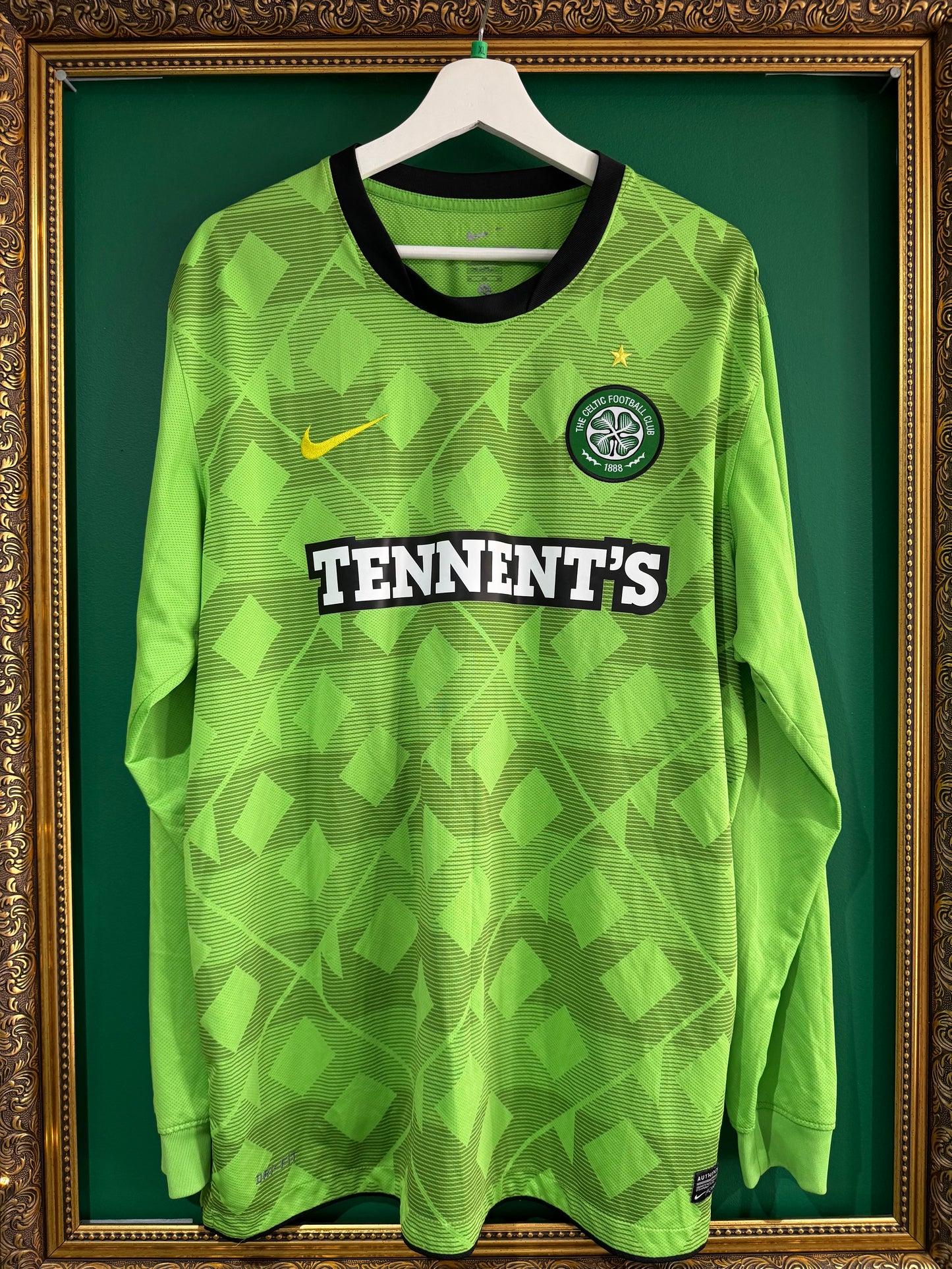 Celtic 2010/11 away shirt xlarge ls Samaras 9